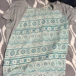 Buckle Jolt backless Shirt